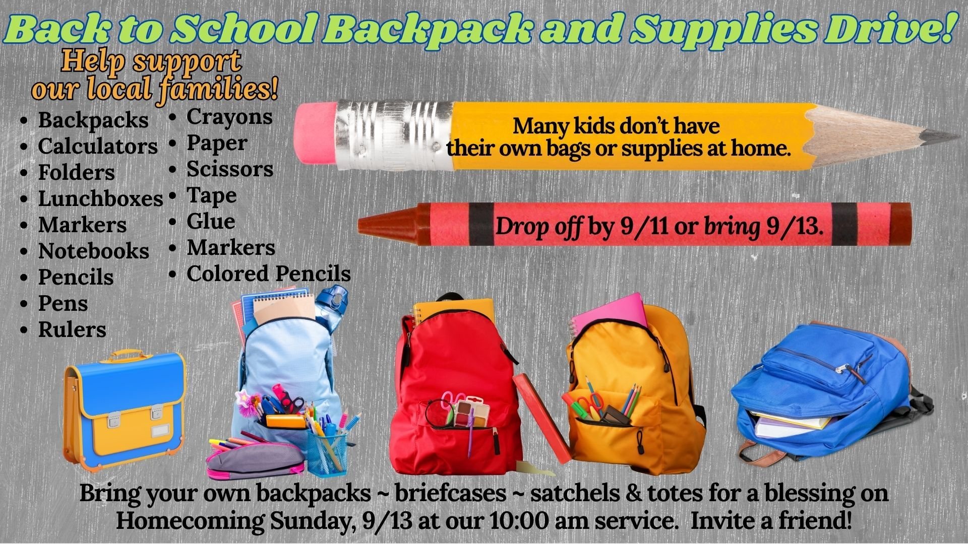 Back to school drive (4)