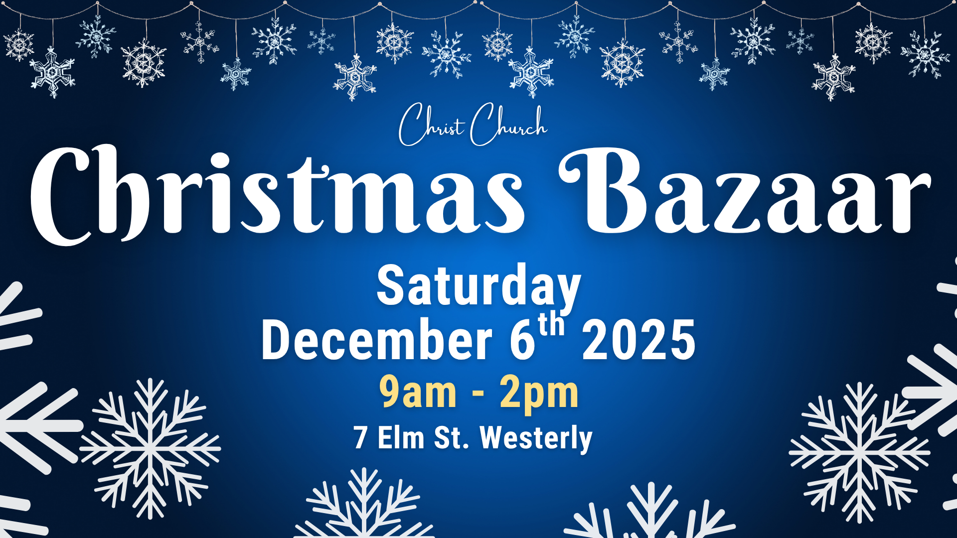 Christmas Bazaar